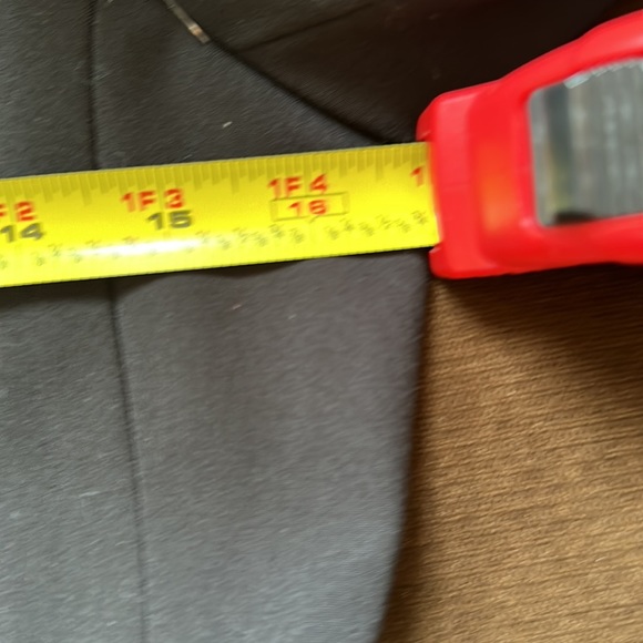 Calvin Klein Black 2 Button Jacket With Pockets Metal Buttons SZ 8 Good … - Picture 13 of 14